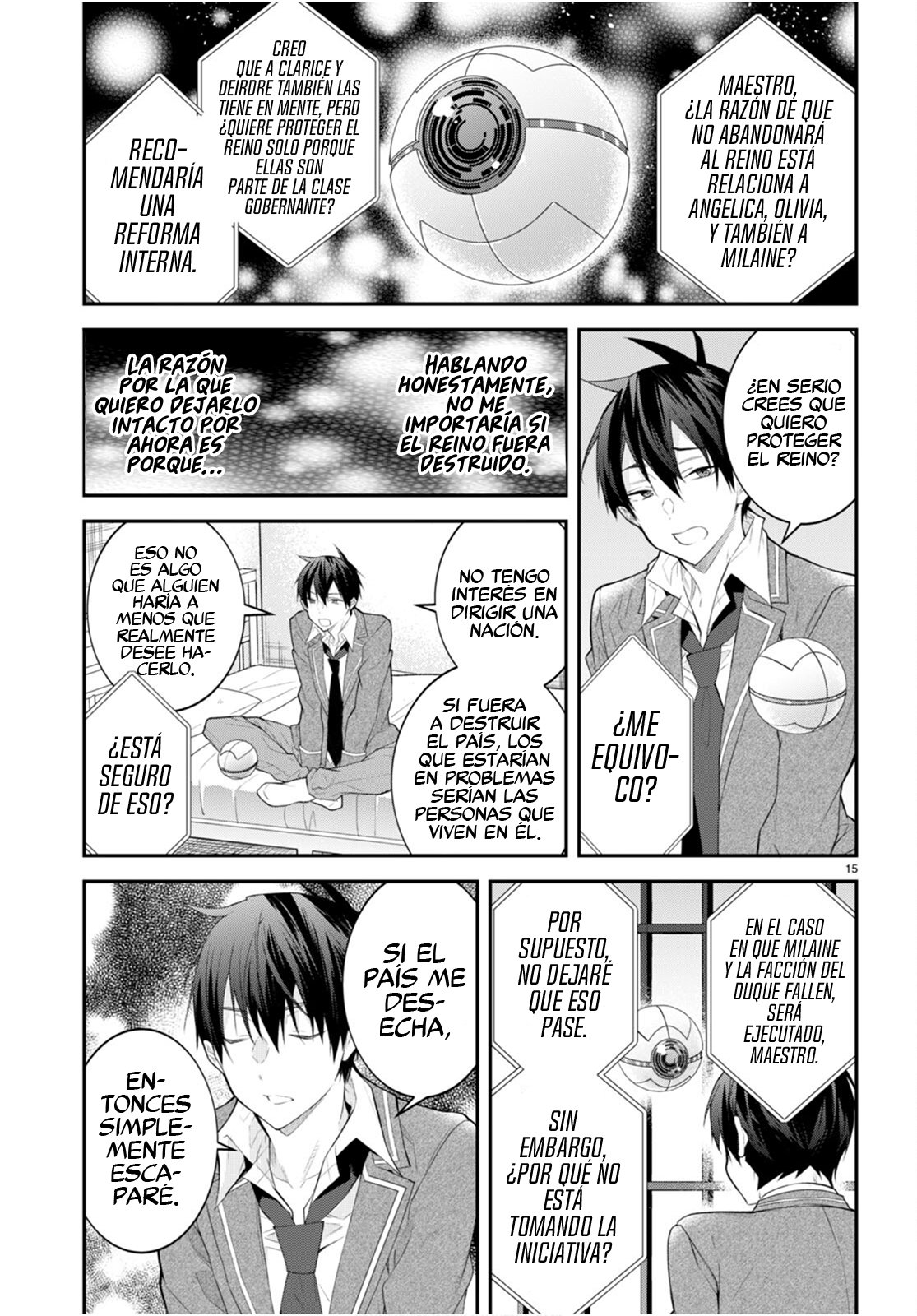 Otome Game Sekai wa Mob ni Kibishii Sekai Desu Capitulo 48: Arrodíllense página 17