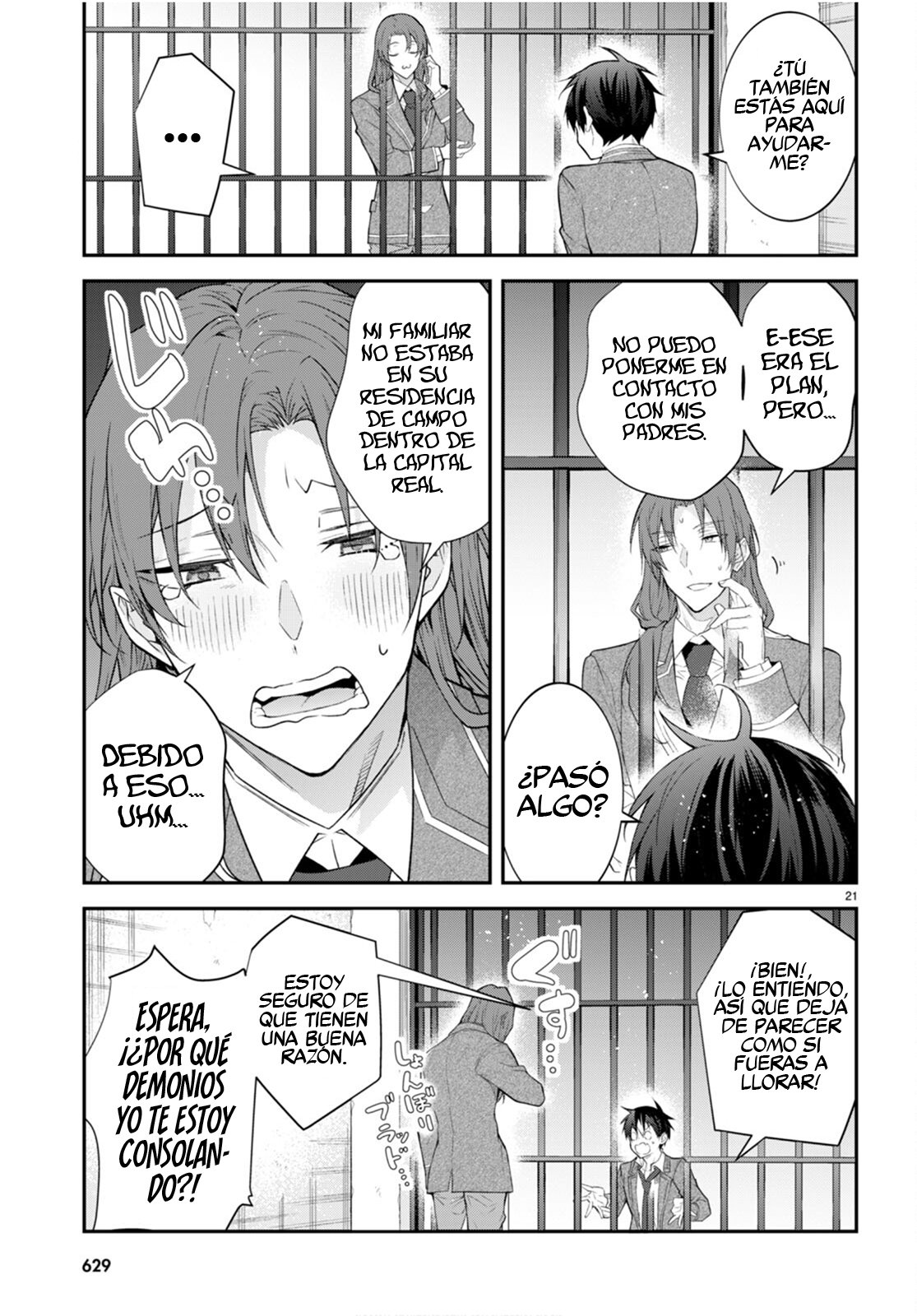 Otome Game Sekai wa Mob ni Kibishii Sekai Desu Capitulo 48: Arrodíllense página 23