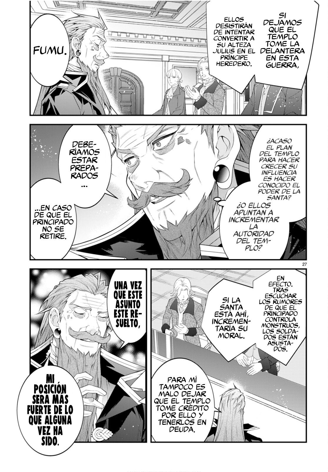 Otome Game Sekai wa Mob ni Kibishii Sekai Desu Capitulo 48: Arrodíllense página 29