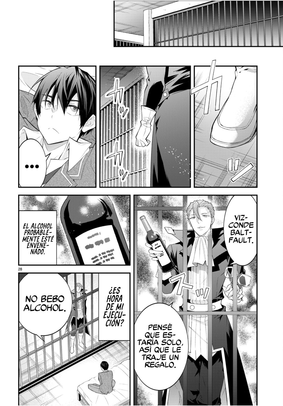 Otome Game Sekai wa Mob ni Kibishii Sekai Desu Capitulo 48: Arrodíllense página 30