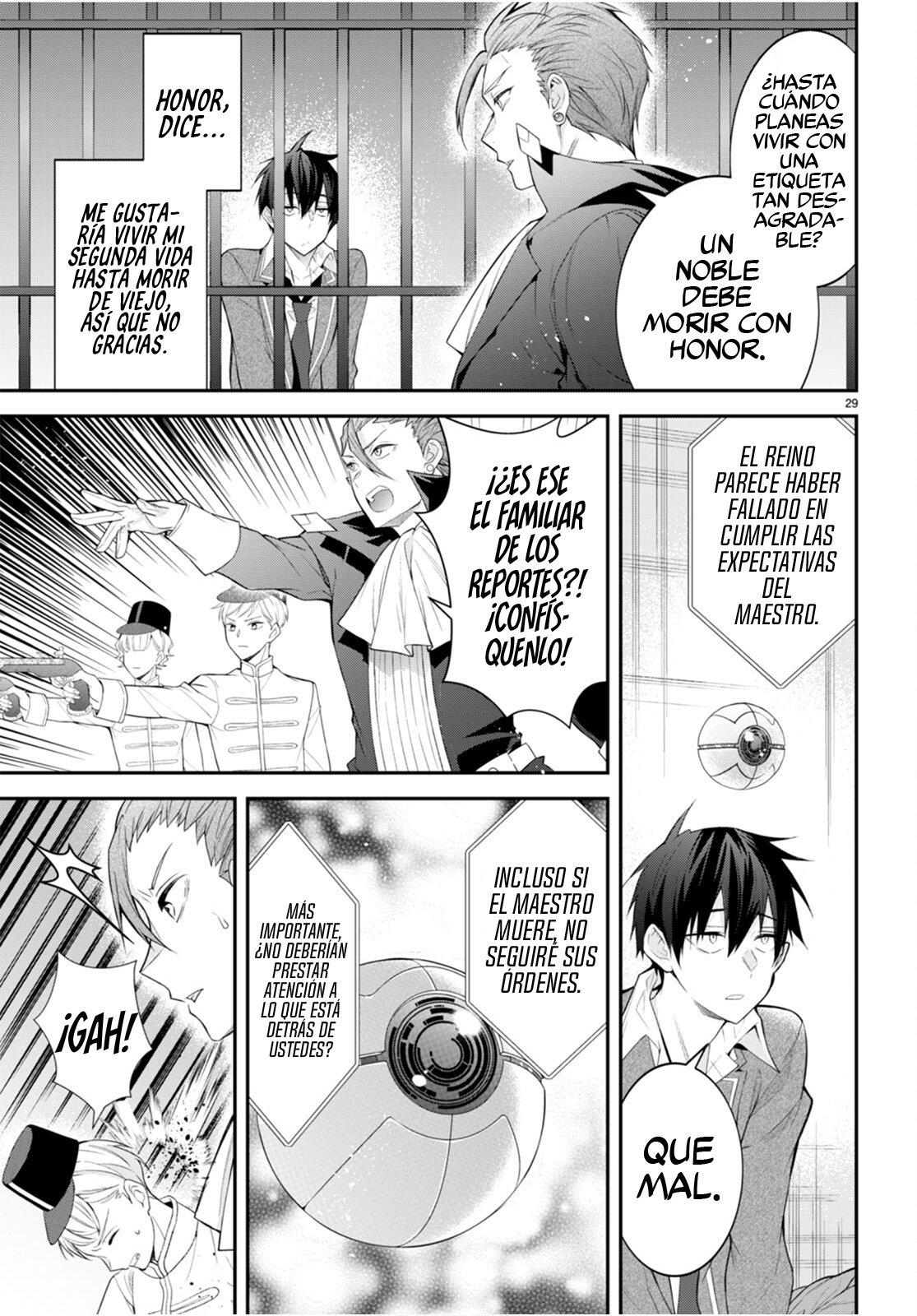 Otome Game Sekai wa Mob ni Kibishii Sekai Desu Capitulo 48: Arrodíllense página 31