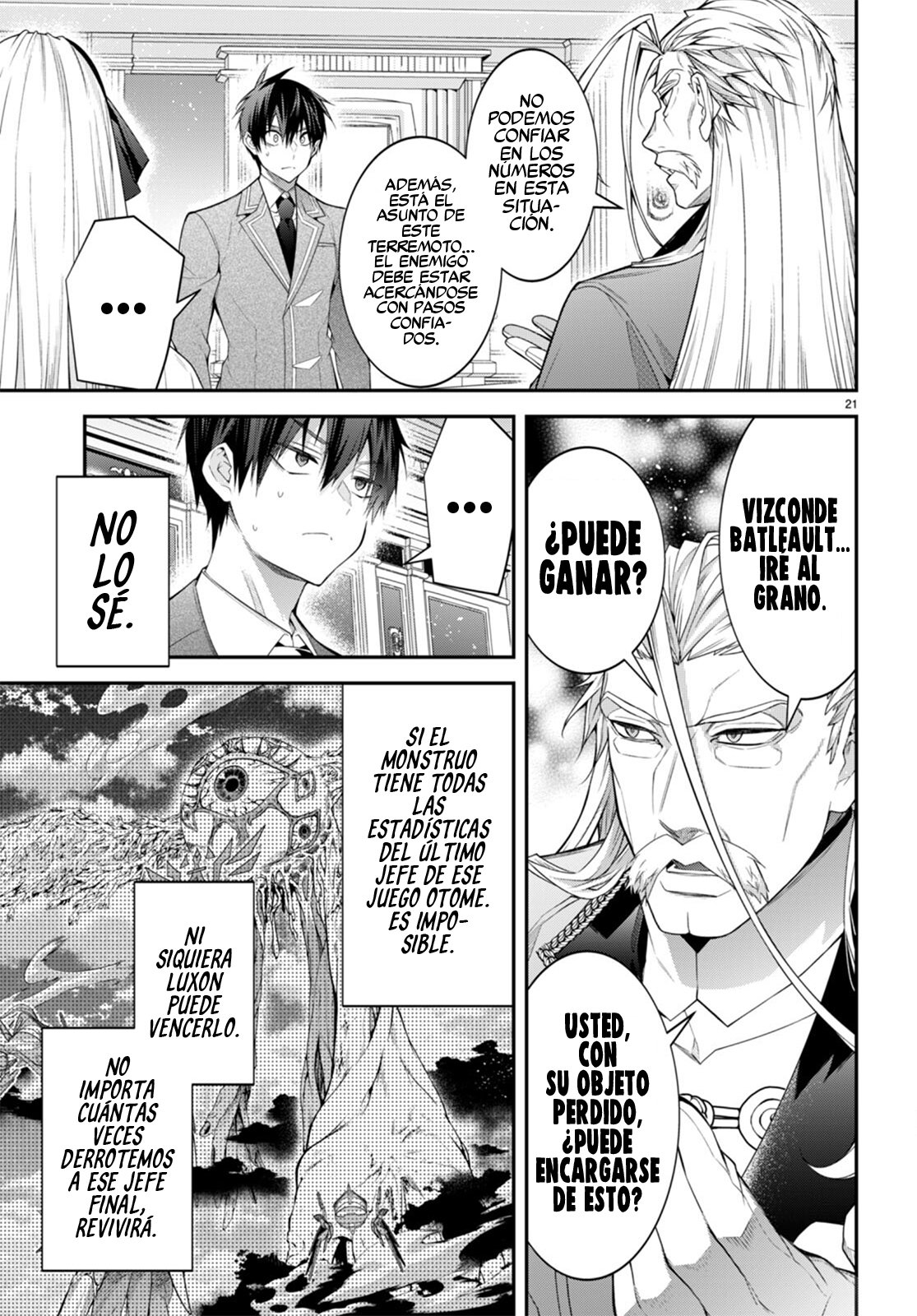Otome Game Sekai wa Mob ni Kibishii Sekai Desu Capitulo 49: El Camino del Caballero página 22