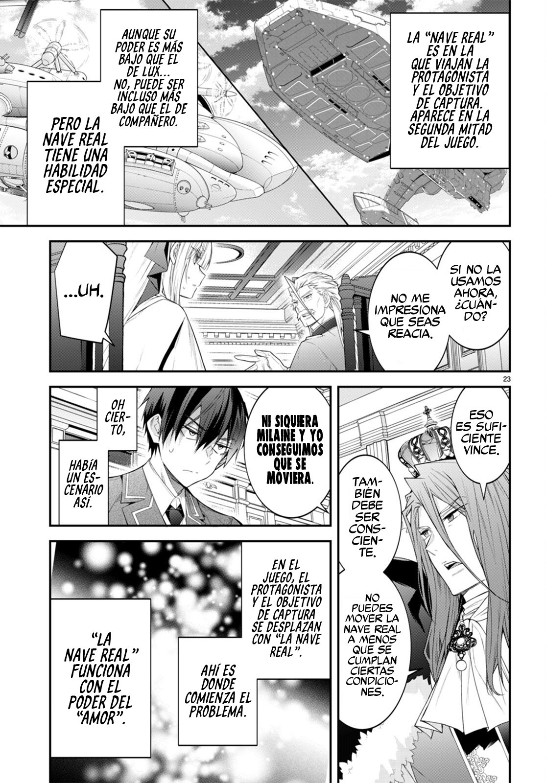 Otome Game Sekai wa Mob ni Kibishii Sekai Desu Capitulo 49: El Camino del Caballero página 24
