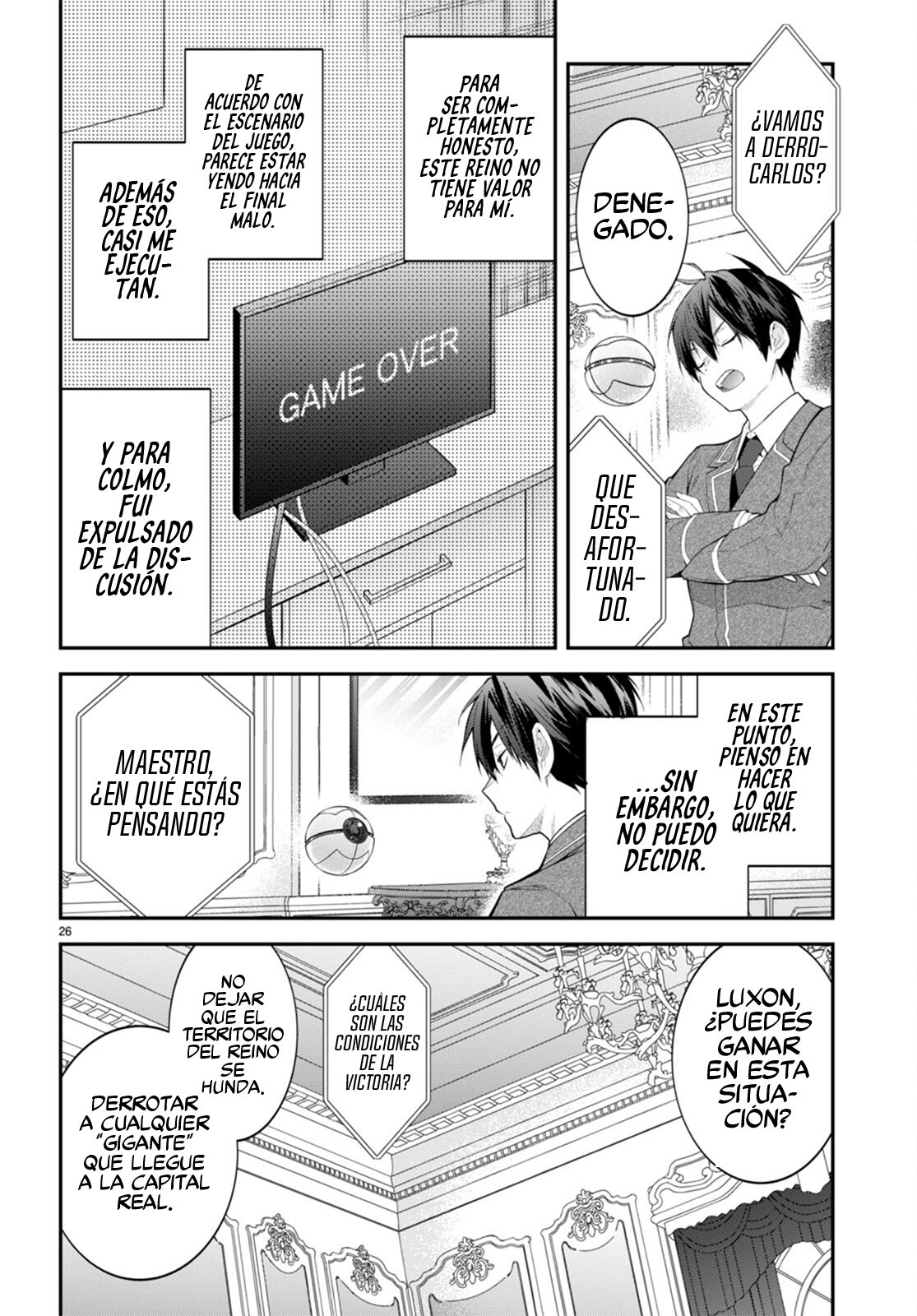 Otome Game Sekai wa Mob ni Kibishii Sekai Desu Capitulo 49: El Camino del Caballero página 27