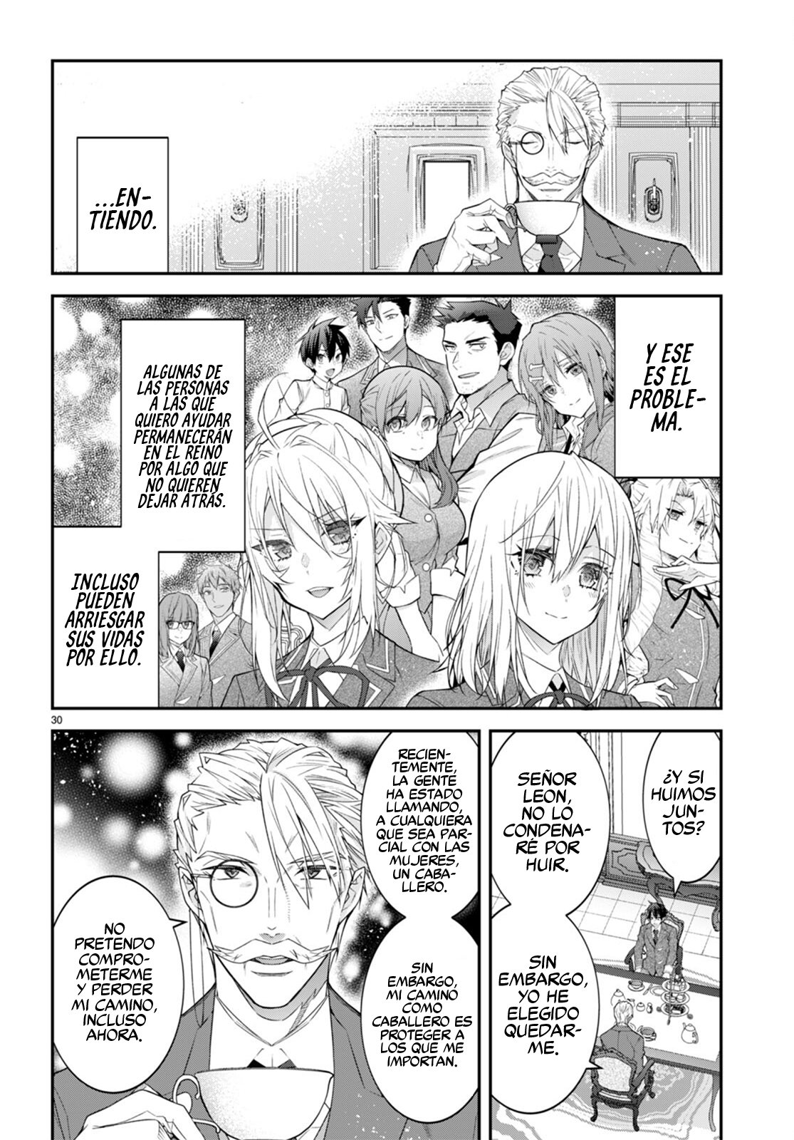 Otome Game Sekai wa Mob ni Kibishii Sekai Desu Capitulo 49: El Camino del Caballero página 31