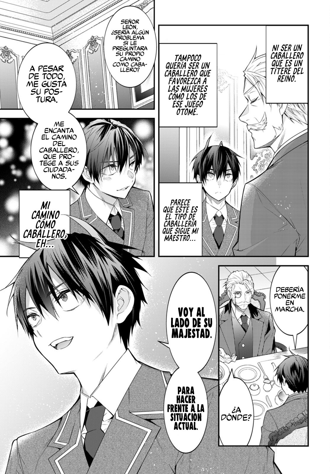 Otome Game Sekai wa Mob ni Kibishii Sekai Desu Capitulo 49: El Camino del Caballero página 32