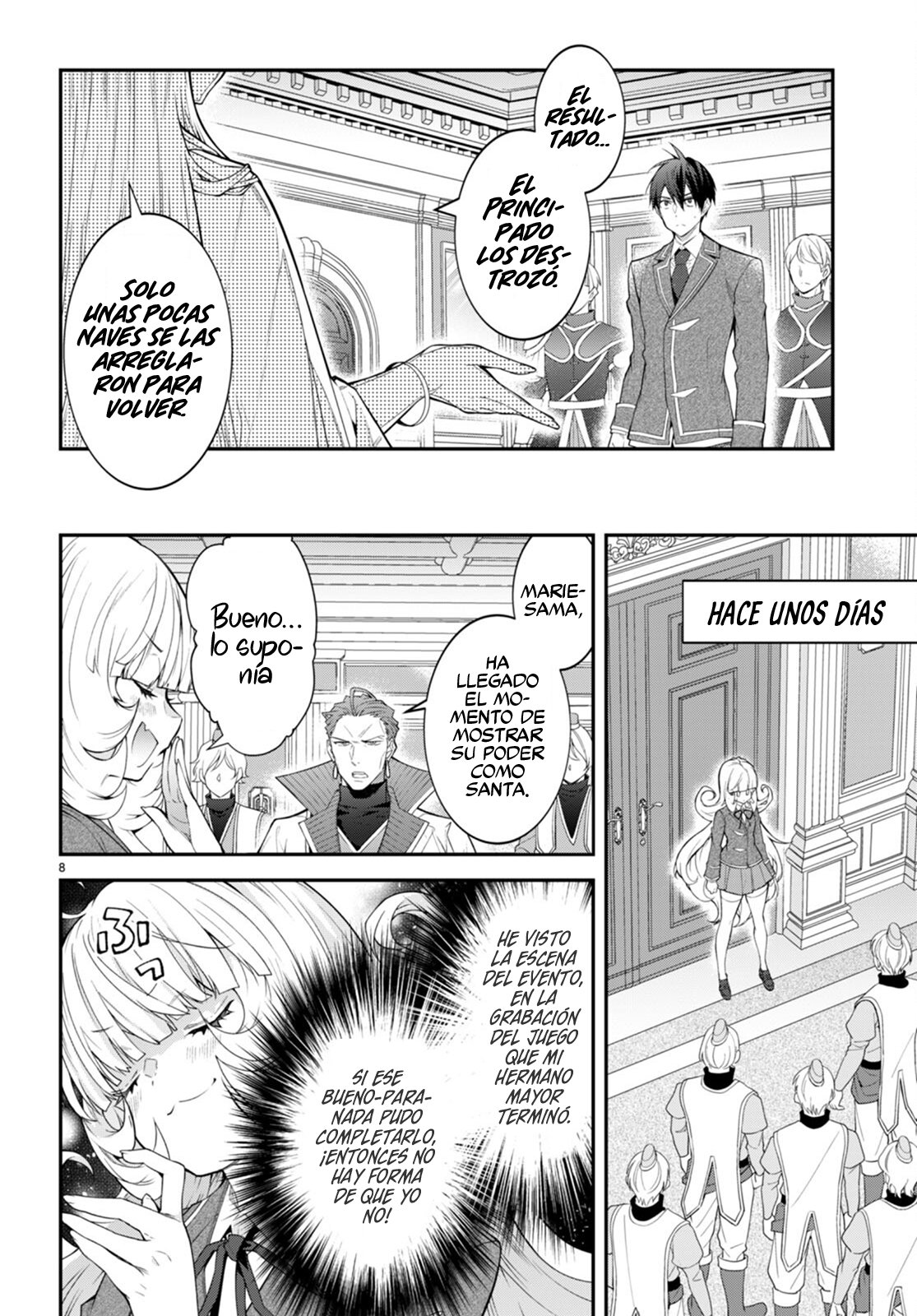 Otome Game Sekai wa Mob ni Kibishii Sekai Desu Capitulo 49: El Camino del Caballero página 9