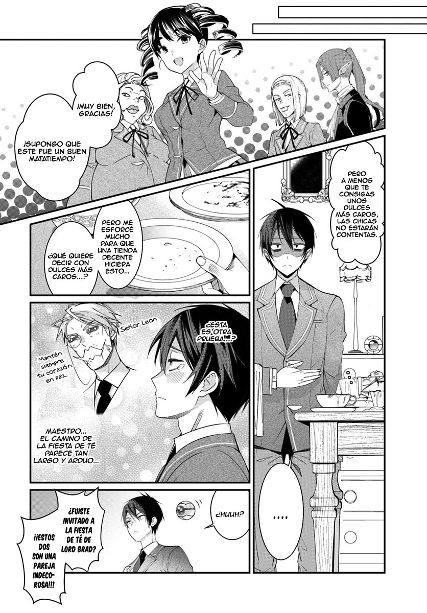Otome Game Sekai wa Mob ni Kibishii Sekai Desu Capitulo 5: El normal. Entonces el anormal. página 19