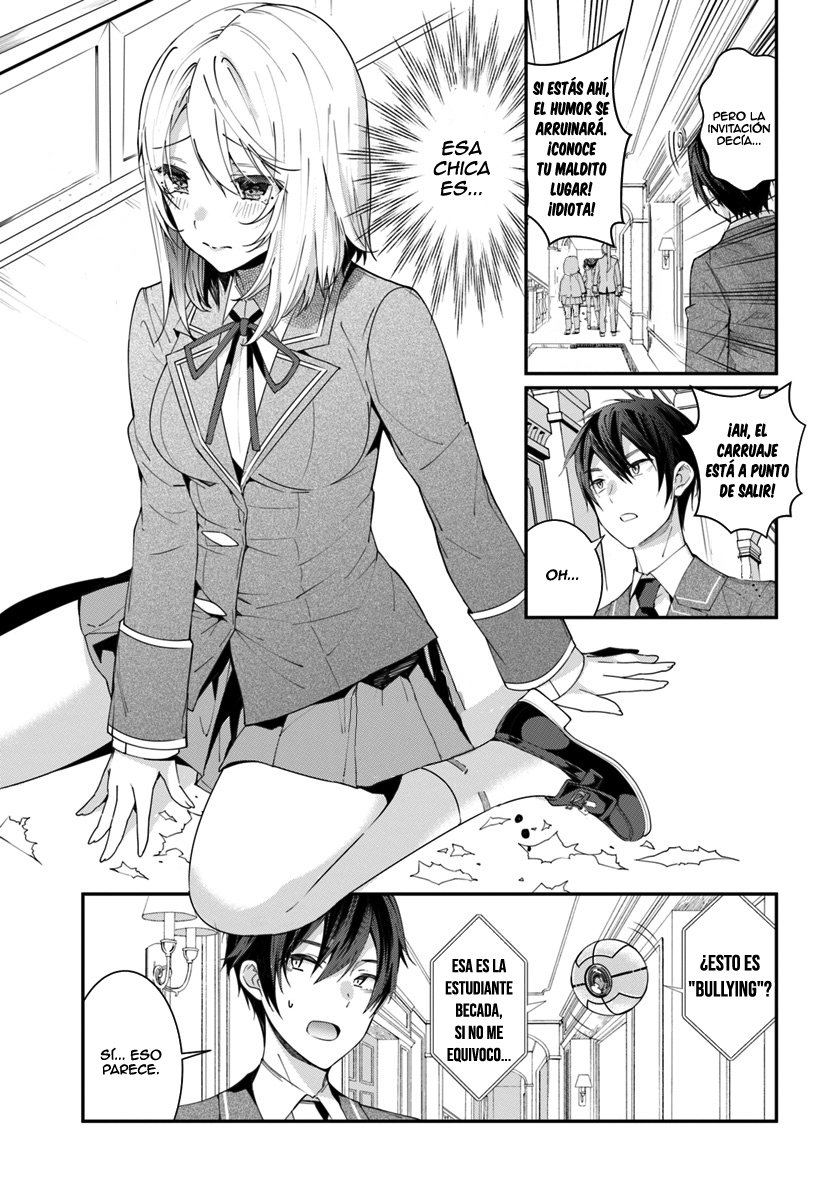 Otome Game Sekai wa Mob ni Kibishii Sekai Desu Capitulo 5: El normal. Entonces el anormal. página 20