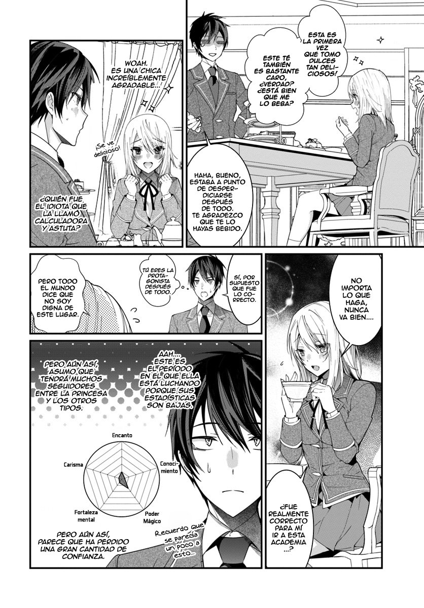 Otome Game Sekai wa Mob ni Kibishii Sekai Desu Capitulo 5: El normal. Entonces el anormal. página 23