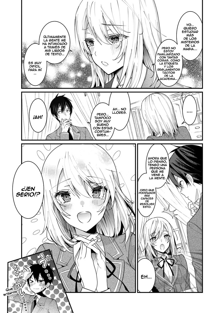 Otome Game Sekai wa Mob ni Kibishii Sekai Desu Capitulo 5: El normal. Entonces el anormal. página 24