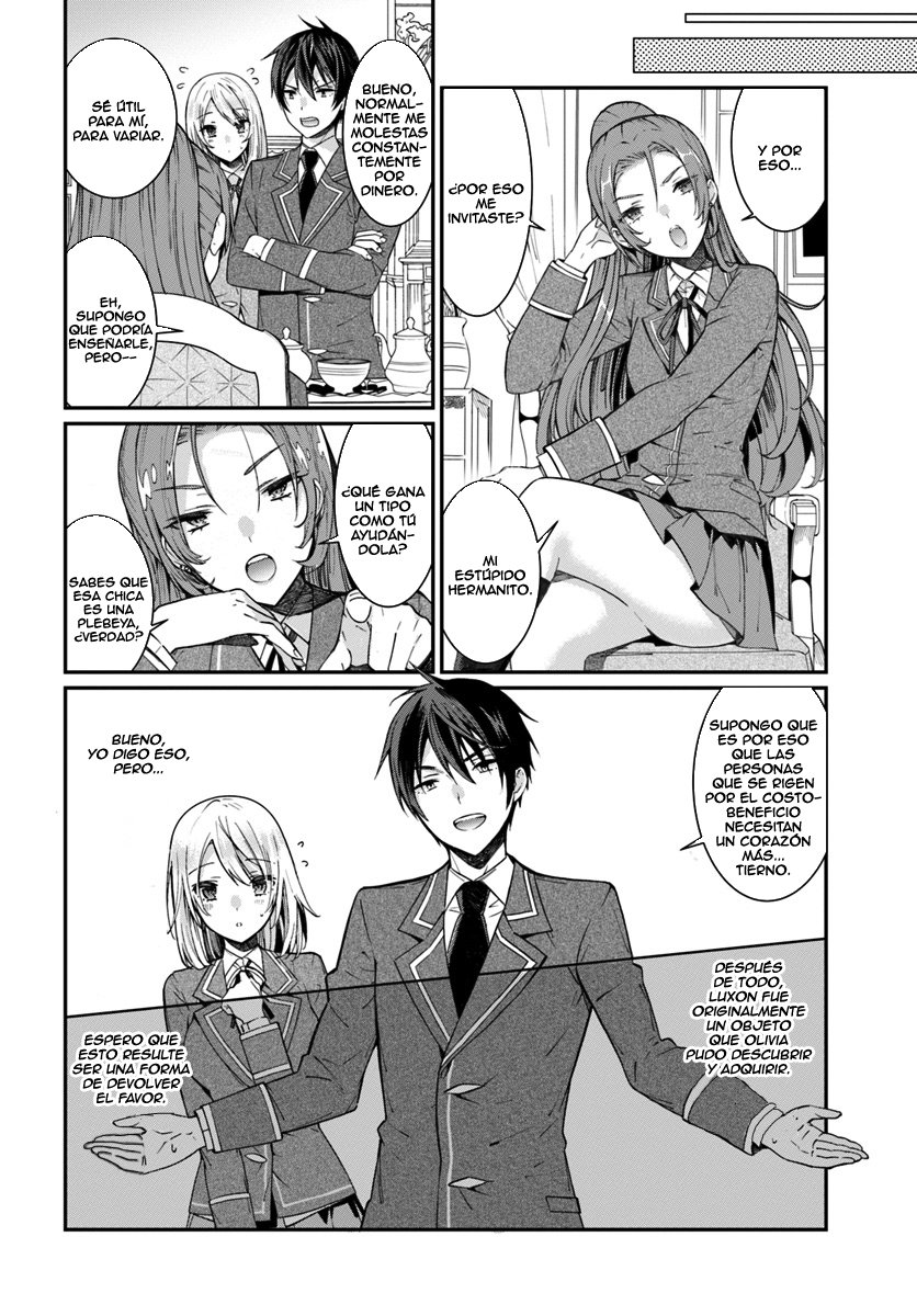 Otome Game Sekai wa Mob ni Kibishii Sekai Desu Capitulo 5: El normal. Entonces el anormal. página 25