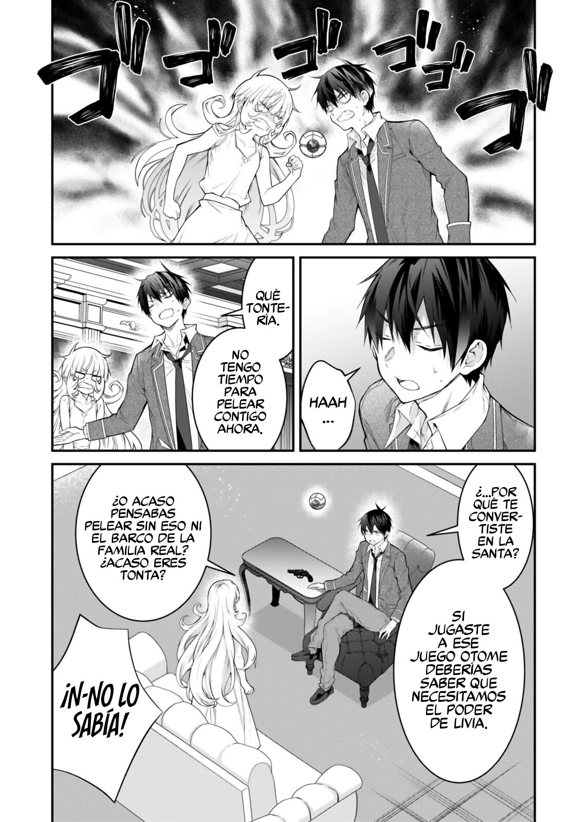 Otome Game Sekai wa Mob ni Kibishii Sekai Desu Capitulo 51: ¡Eres Tú! página 34