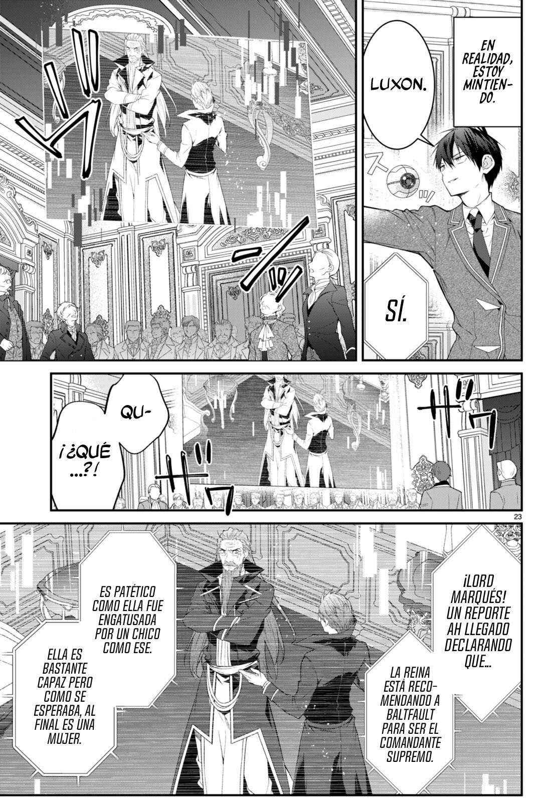 Otome Game Sekai wa Mob ni Kibishii Sekai Desu Capitulo 53: Pelea por Mi Bien página 25