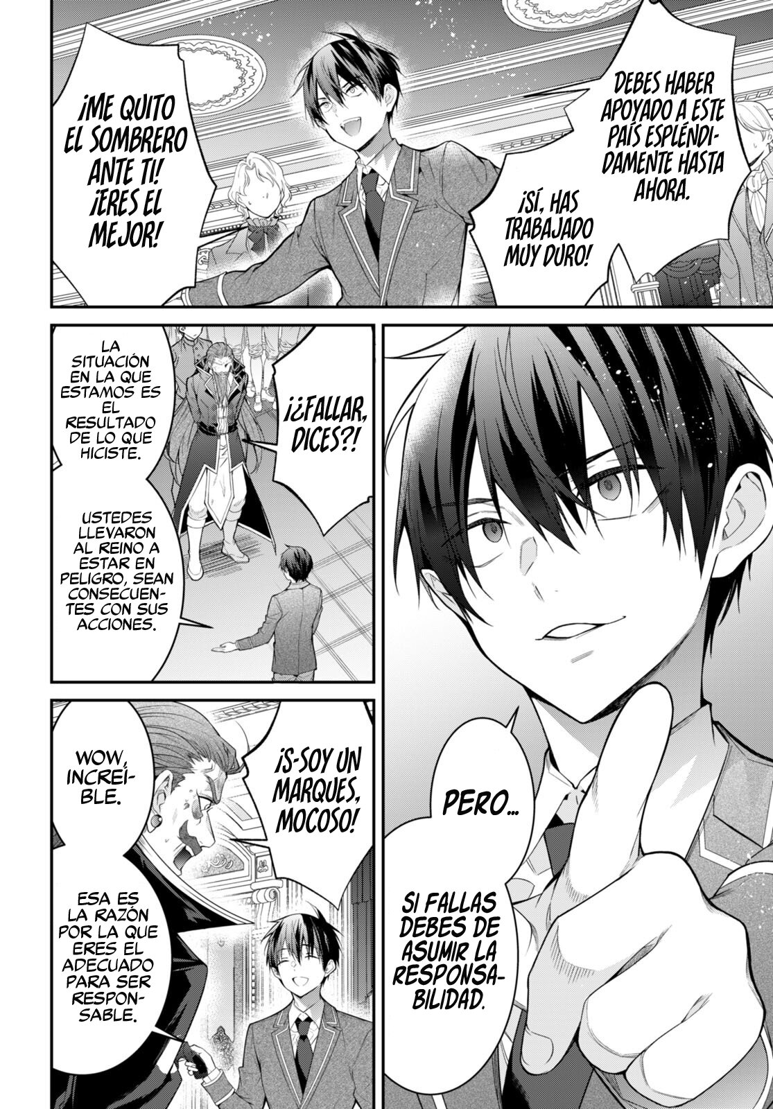 Otome Game Sekai wa Mob ni Kibishii Sekai Desu Capitulo 53: Pelea por Mi Bien página 32