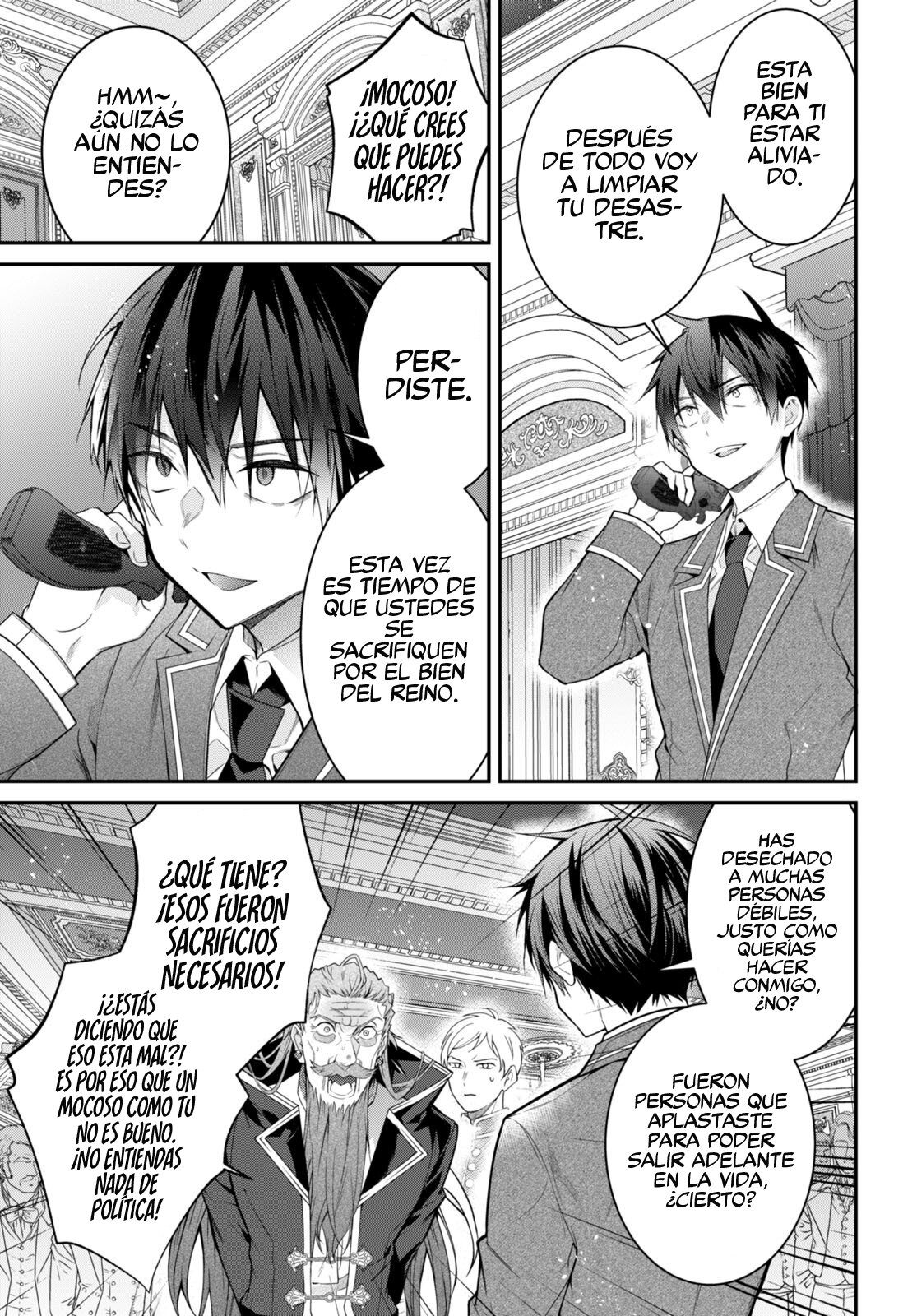 Otome Game Sekai wa Mob ni Kibishii Sekai Desu Capitulo 53: Pelea por Mi Bien página 33