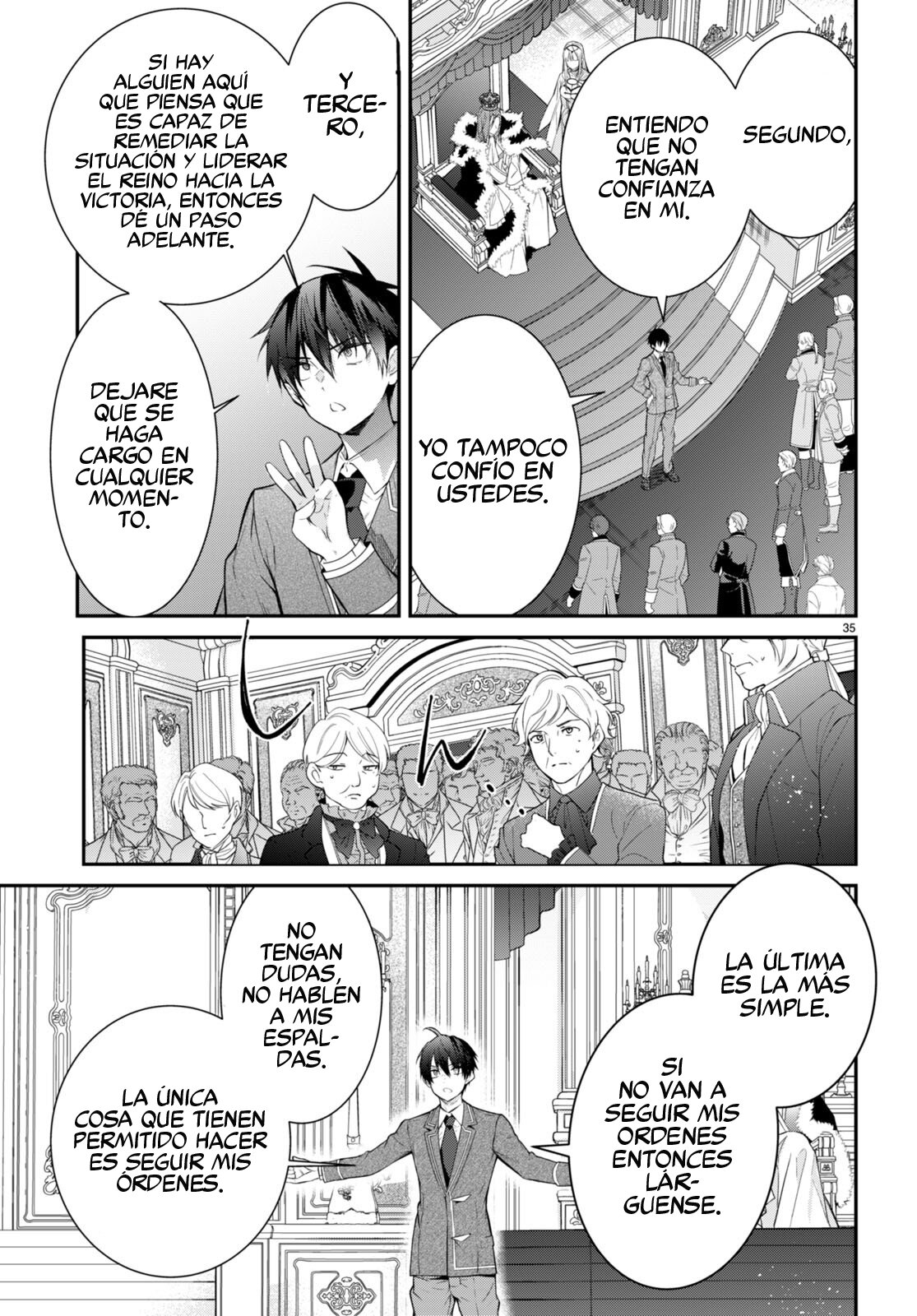 Otome Game Sekai wa Mob ni Kibishii Sekai Desu Capitulo 53: Pelea por Mi Bien página 37