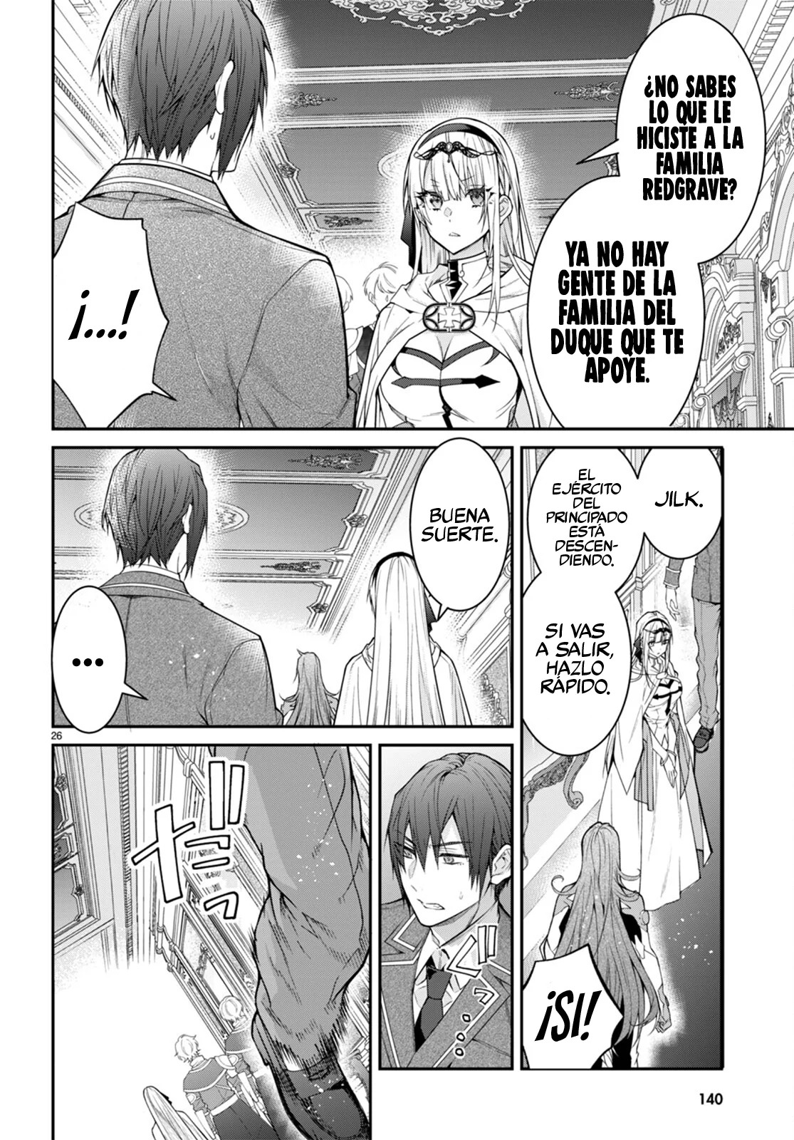 Otome Game Sekai wa Mob ni Kibishii Sekai Desu Capitulo 55 página 27
