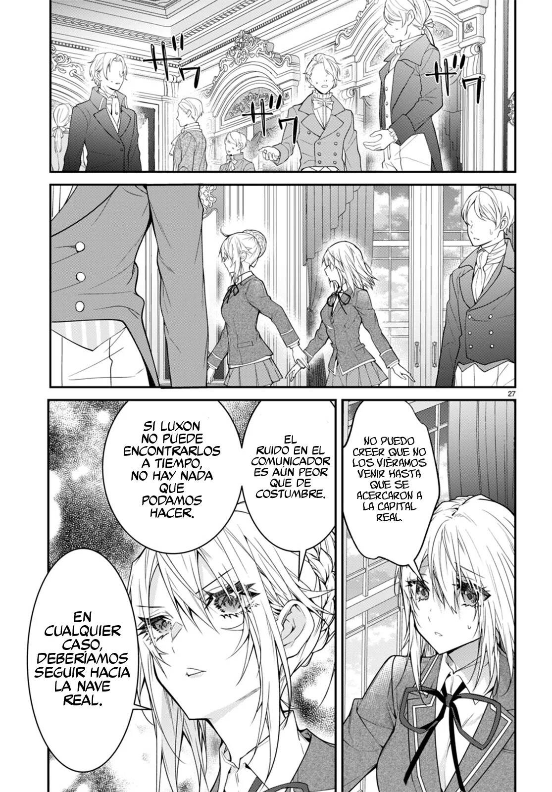 Otome Game Sekai wa Mob ni Kibishii Sekai Desu Capitulo 55 página 28