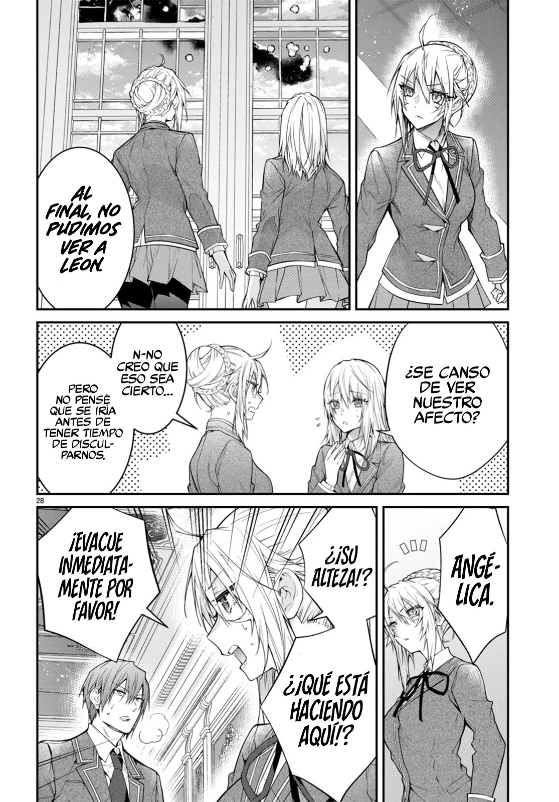 Otome Game Sekai wa Mob ni Kibishii Sekai Desu Capitulo 55 página 29