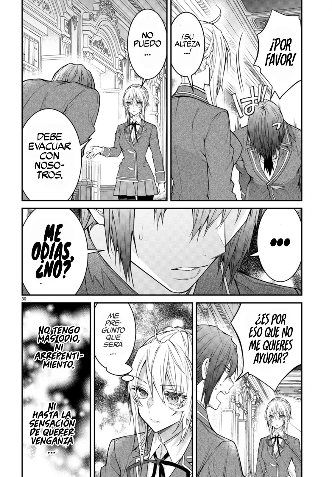 Otome Game Sekai wa Mob ni Kibishii Sekai Desu Capitulo 55 página 31