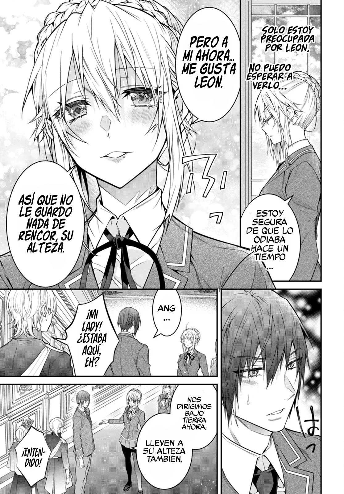 Otome Game Sekai wa Mob ni Kibishii Sekai Desu Capitulo 55 página 32