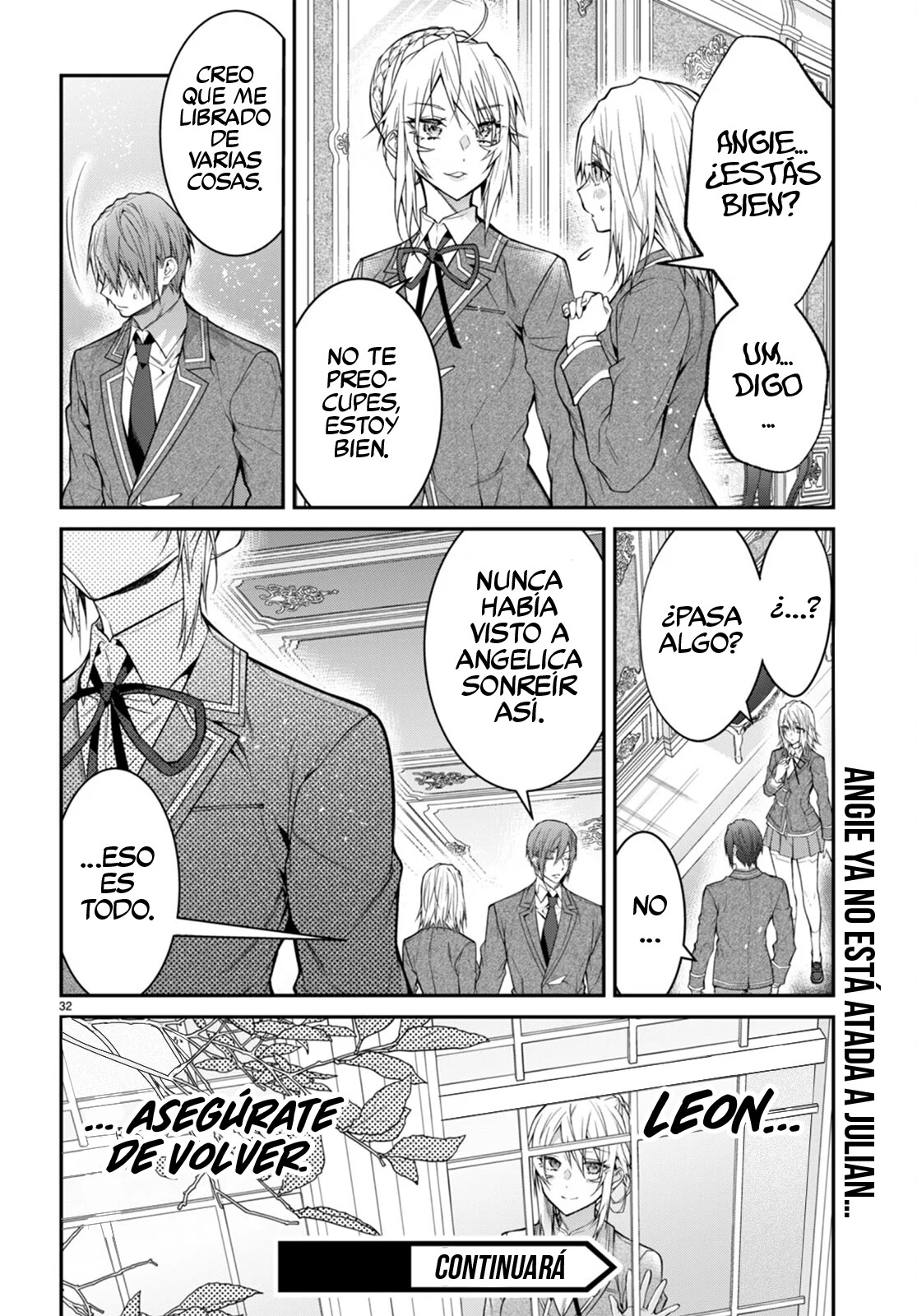 Otome Game Sekai wa Mob ni Kibishii Sekai Desu Capitulo 55 página 33