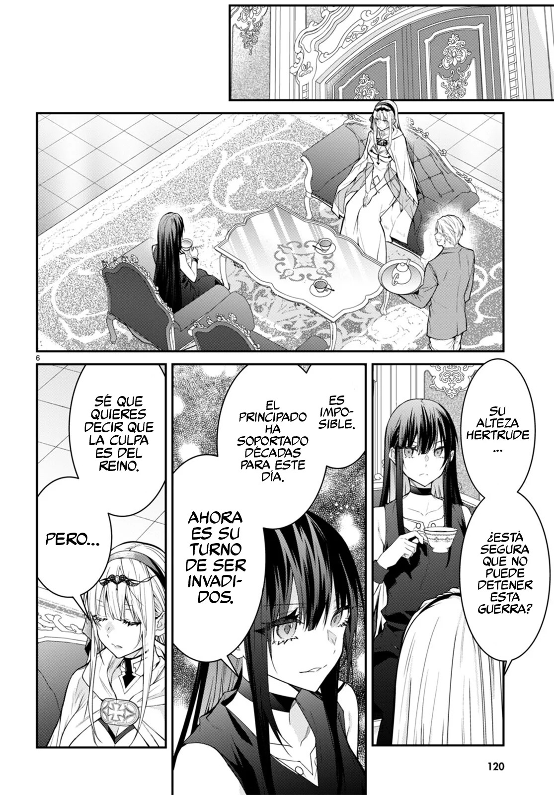 Otome Game Sekai wa Mob ni Kibishii Sekai Desu Capitulo 55 página 7