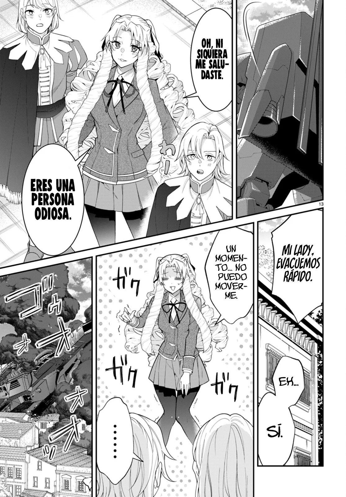 Otome Game Sekai wa Mob ni Kibishii Sekai Desu Capitulo 56 página 14