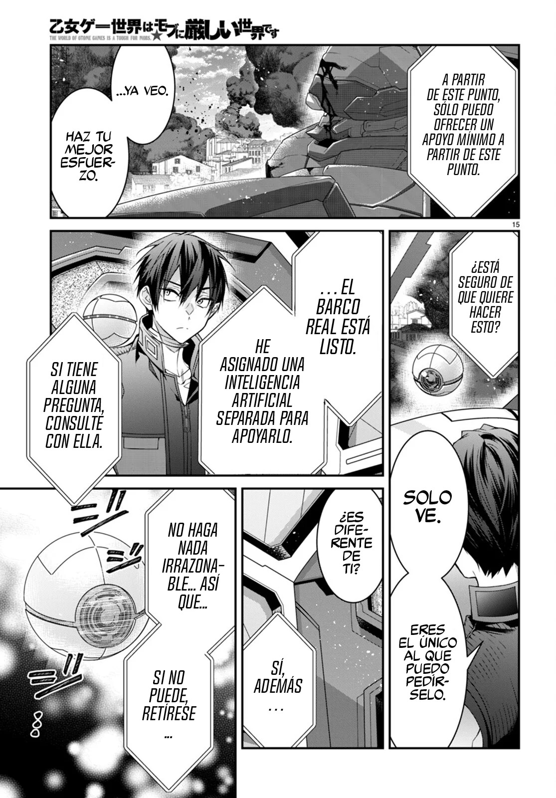 Otome Game Sekai wa Mob ni Kibishii Sekai Desu Capitulo 56 página 16
