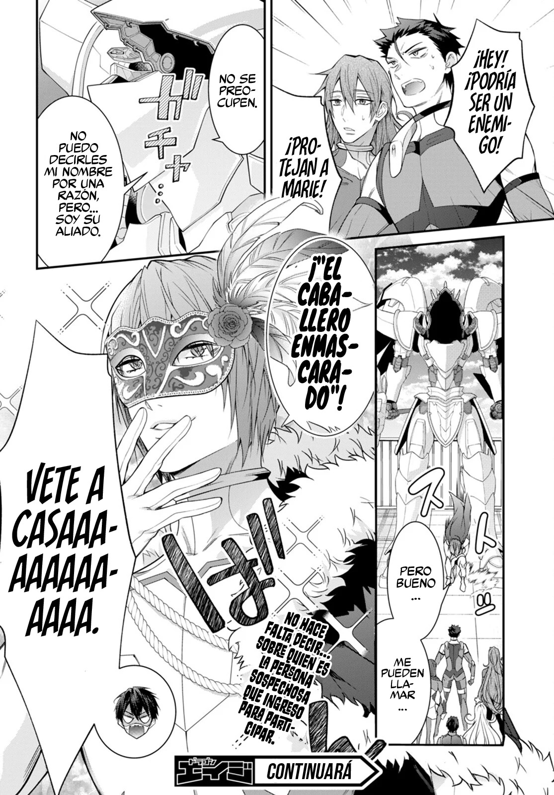 Otome Game Sekai wa Mob ni Kibishii Sekai Desu Capitulo 57: El Caballero Enmascarado página 10