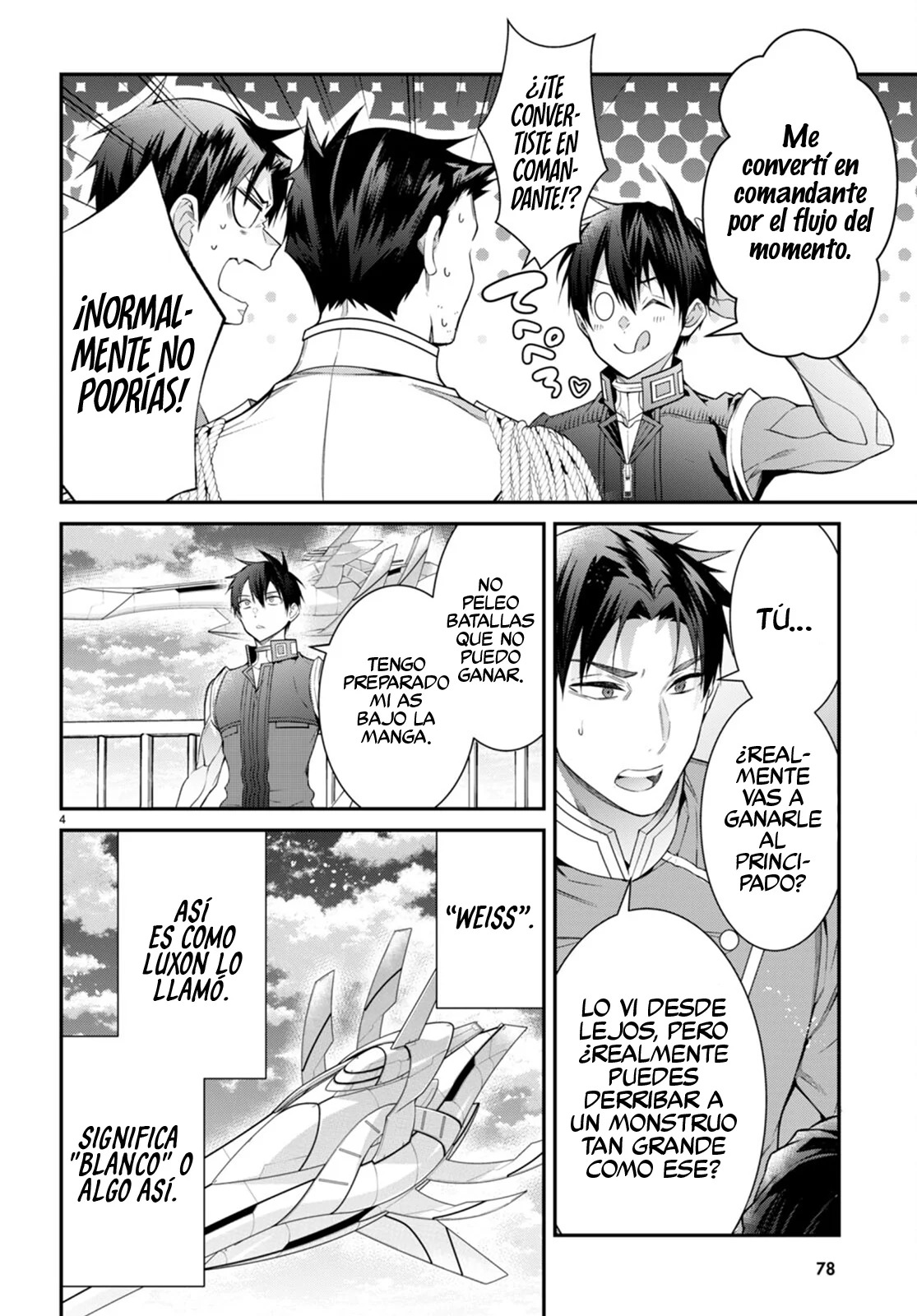 Otome Game Sekai wa Mob ni Kibishii Sekai Desu Capitulo 57: El Caballero Enmascarado página 4
