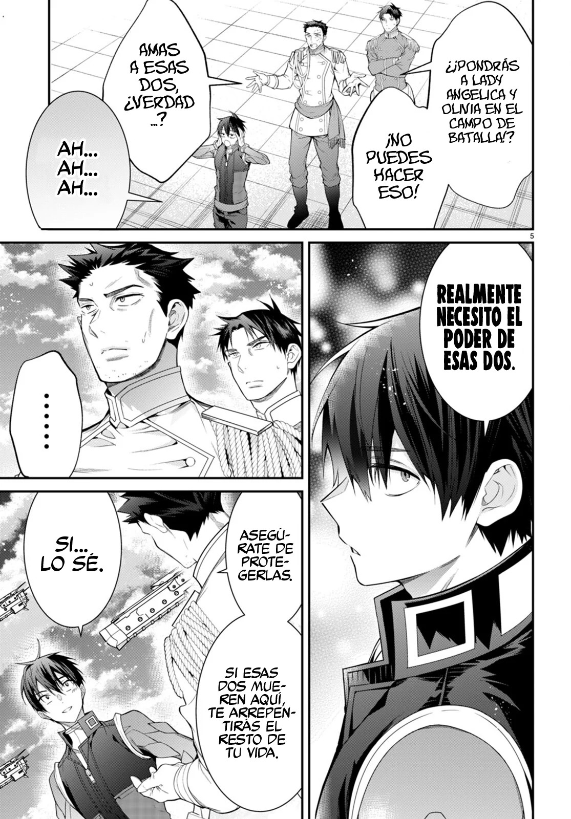 Otome Game Sekai wa Mob ni Kibishii Sekai Desu Capitulo 57: El Caballero Enmascarado página 5