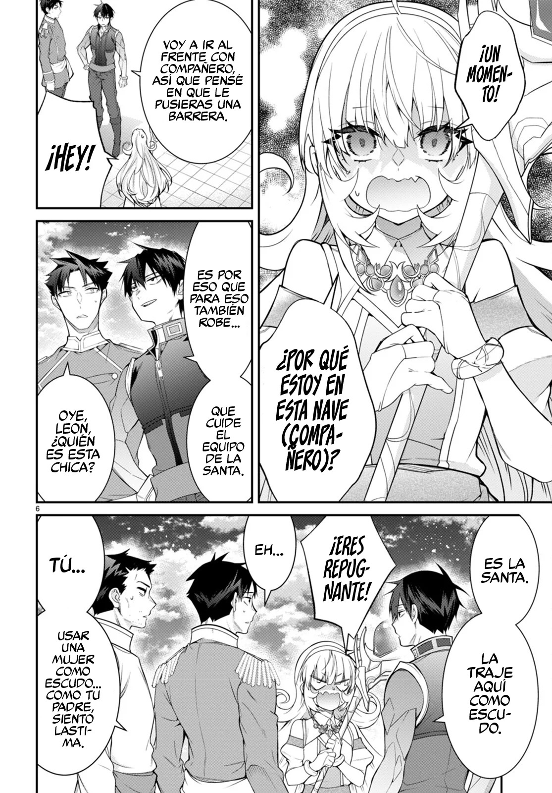 Otome Game Sekai wa Mob ni Kibishii Sekai Desu Capitulo 57: El Caballero Enmascarado página 6