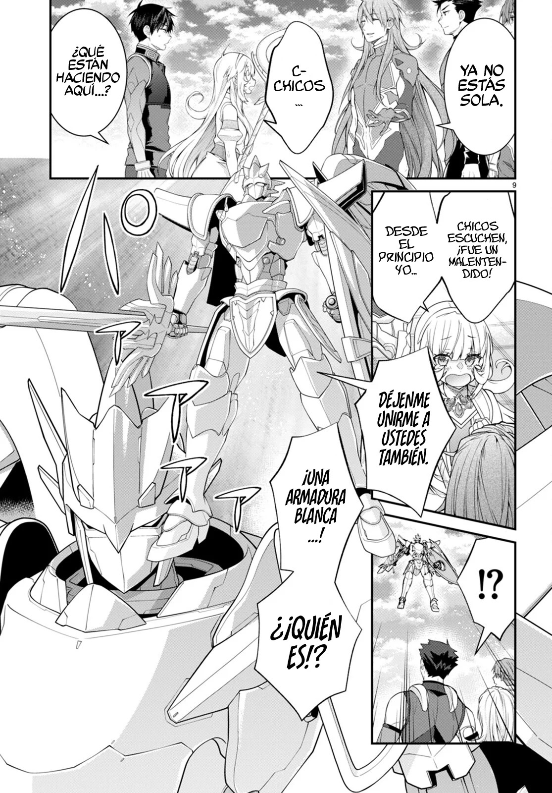 Otome Game Sekai wa Mob ni Kibishii Sekai Desu Capitulo 57: El Caballero Enmascarado página 9