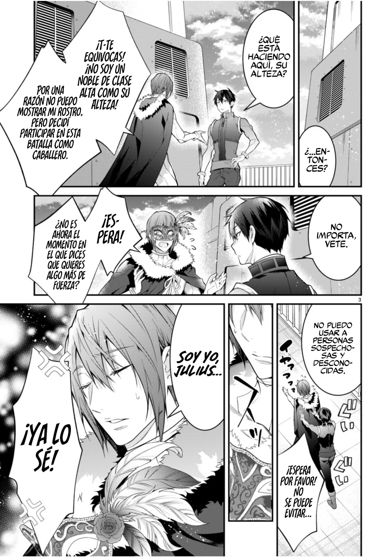 Otome Game Sekai wa Mob ni Kibishii Sekai Desu Capitulo 58 página 5