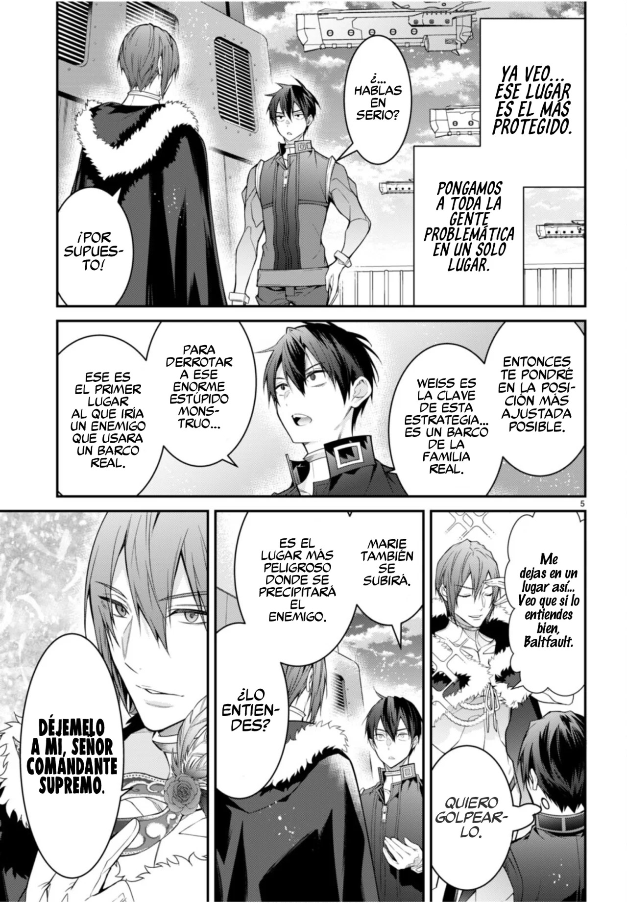 Otome Game Sekai wa Mob ni Kibishii Sekai Desu Capitulo 58 página 7