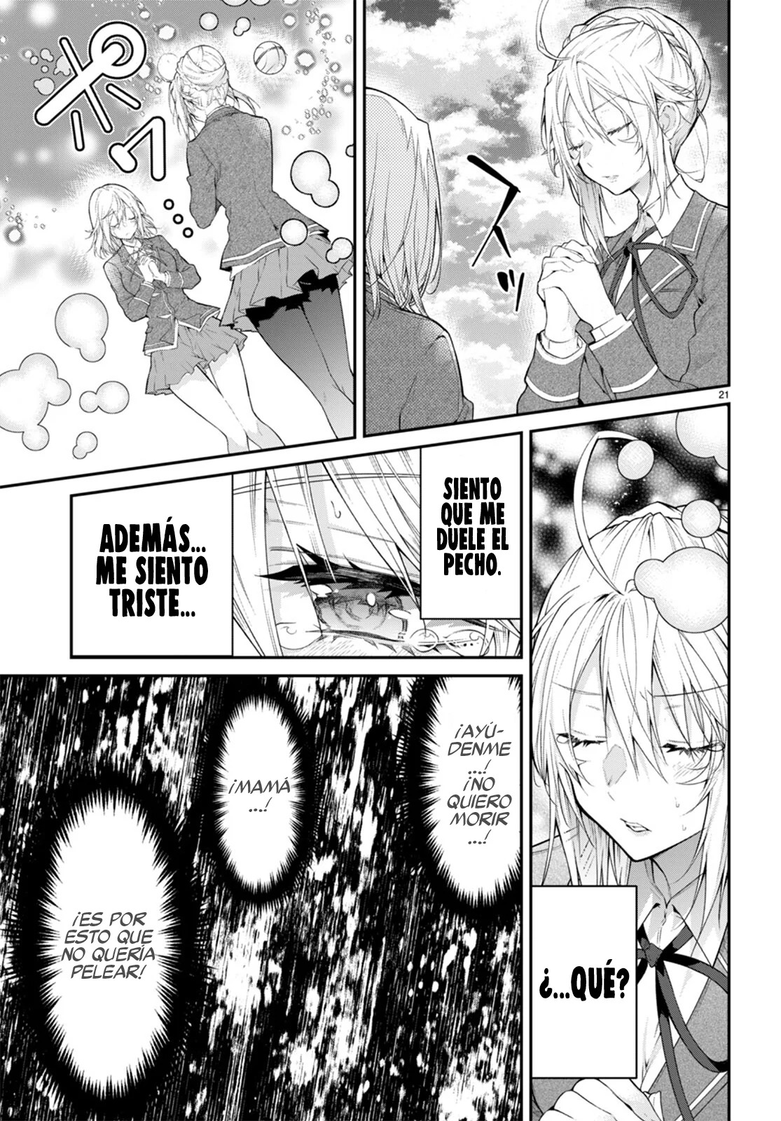 Otome Game Sekai wa Mob ni Kibishii Sekai Desu Capitulo 59: Reino vs. Principado página 21