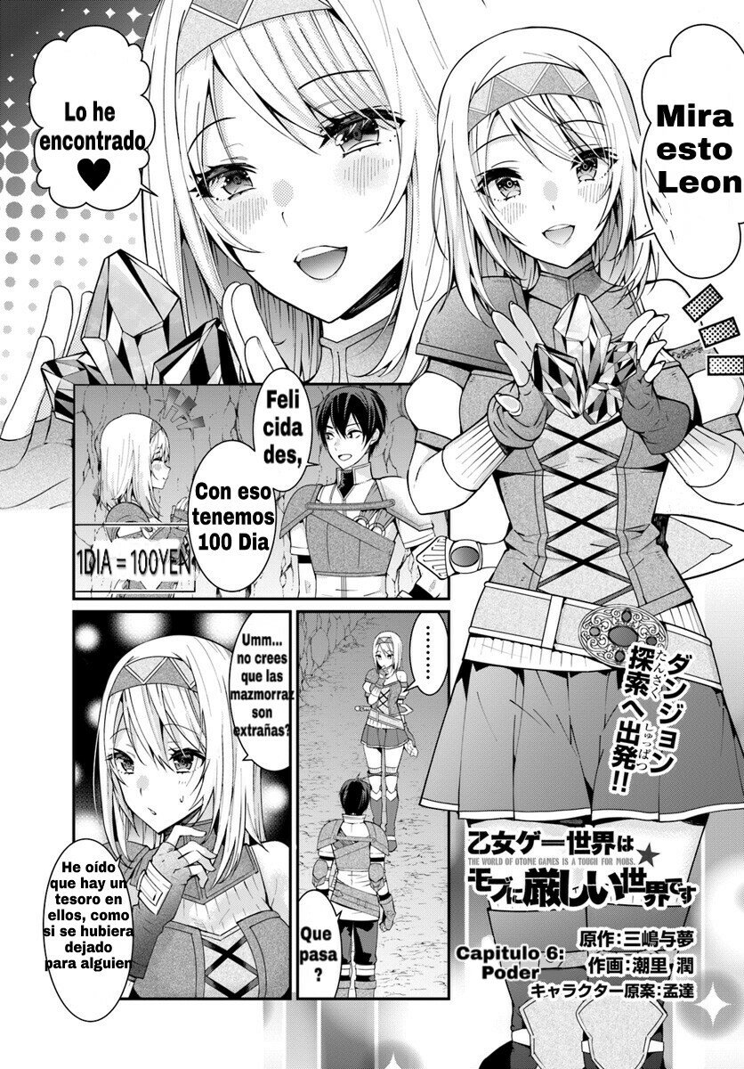 Otome Game Sekai wa Mob ni Kibishii Sekai Desu Capitulo 6: Poder página 2