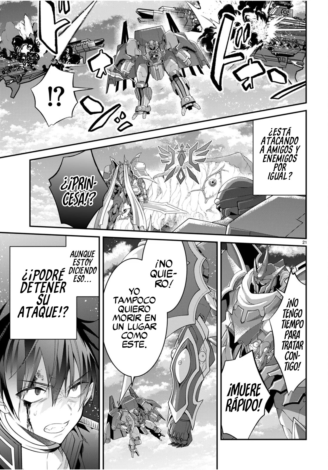 Otome Game Sekai wa Mob ni Kibishii Sekai Desu Capitulo 61: Guardián de la Tierra página 22
