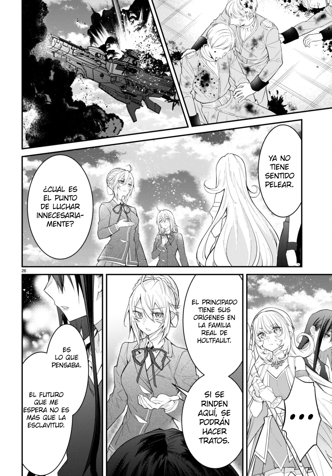 Otome Game Sekai wa Mob ni Kibishii Sekai Desu Capitulo 62: Rendición página 27