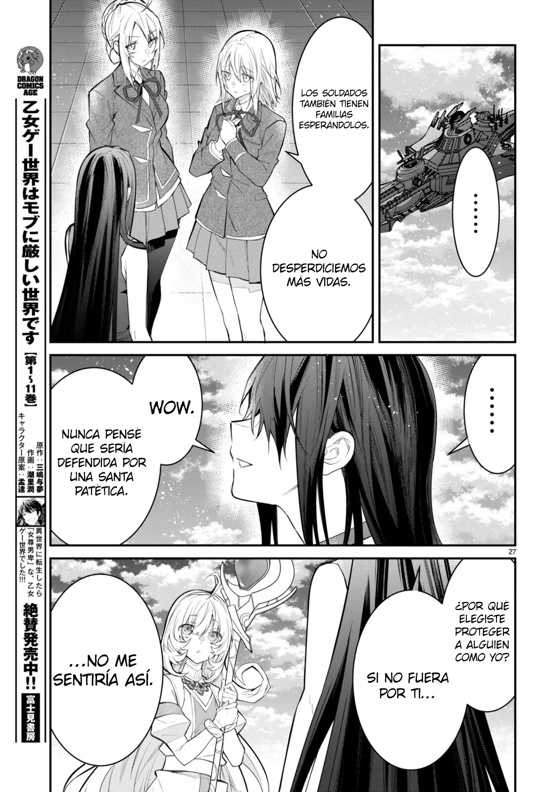 Otome Game Sekai wa Mob ni Kibishii Sekai Desu Capitulo 62: Rendición página 28