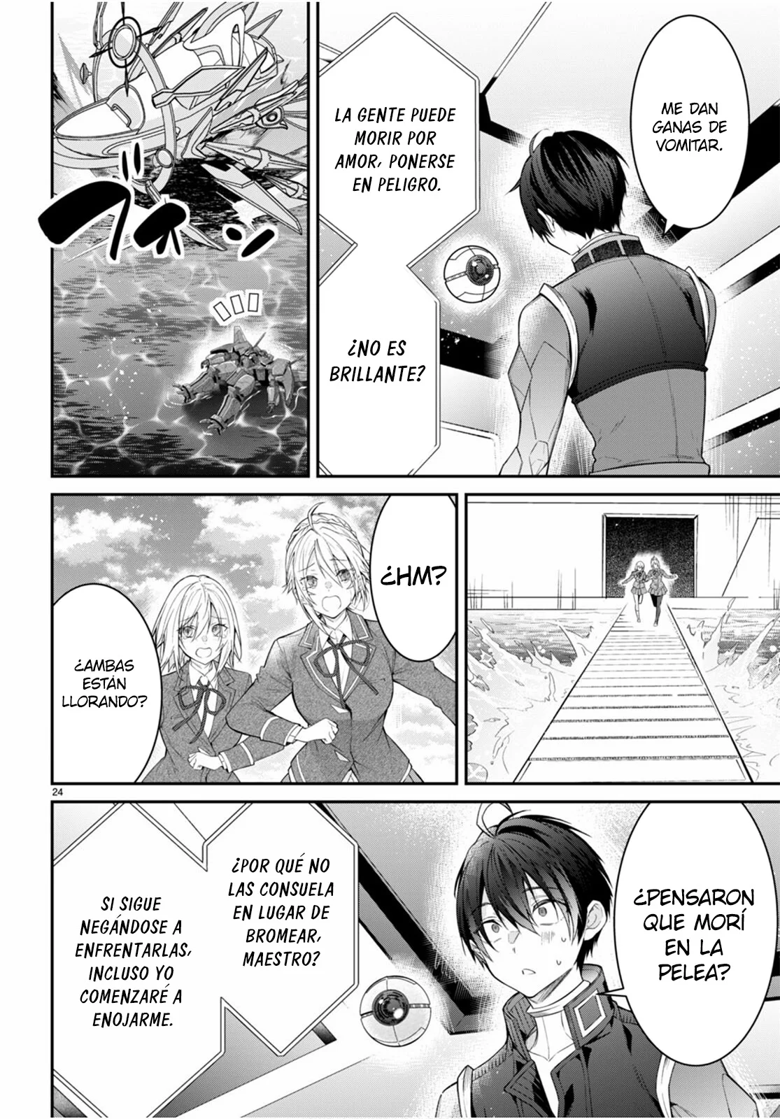 Otome Game Sekai wa Mob ni Kibishii Sekai Desu Capitulo 63: Ajustes página 24