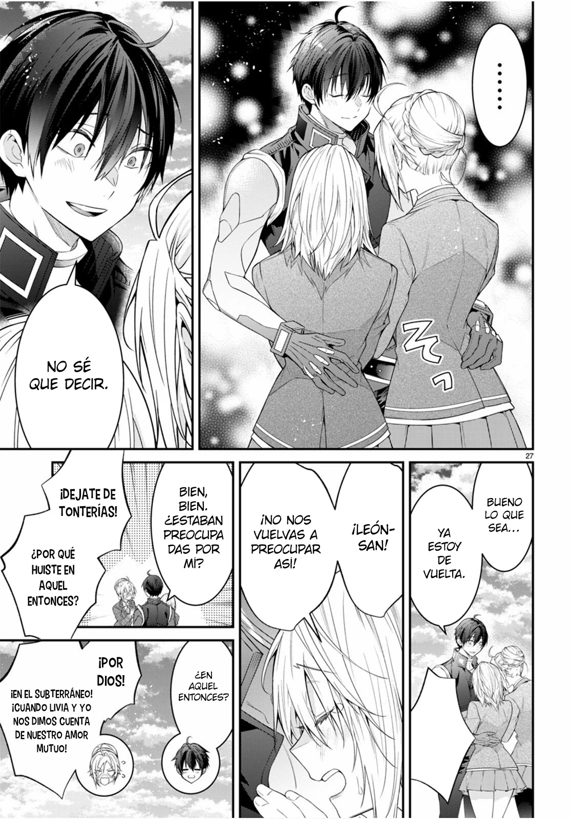 Otome Game Sekai wa Mob ni Kibishii Sekai Desu Capitulo 63: Ajustes página 27