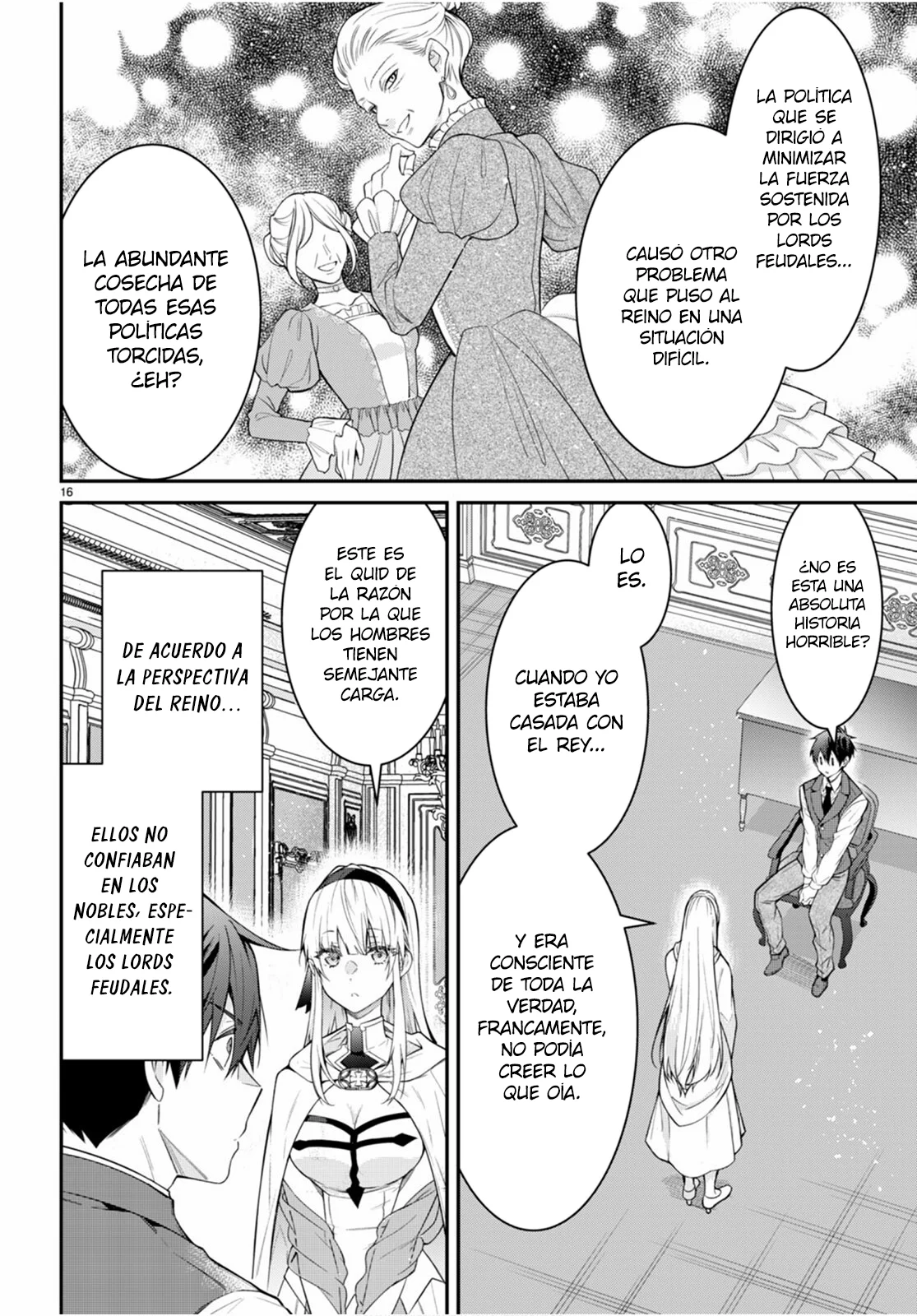 Otome Game Sekai wa Mob ni Kibishii Sekai Desu Capitulo 64: La realidad del reino página 17