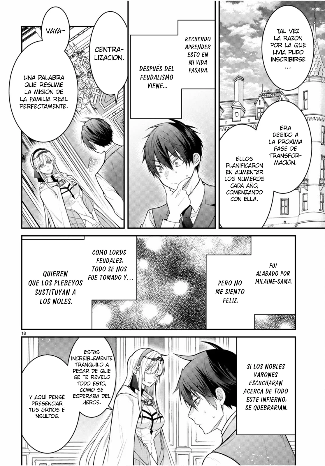 Otome Game Sekai wa Mob ni Kibishii Sekai Desu Capitulo 64: La realidad del reino página 19