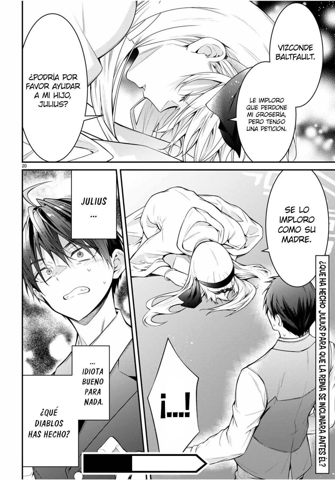 Otome Game Sekai wa Mob ni Kibishii Sekai Desu Capitulo 64: La realidad del reino página 21