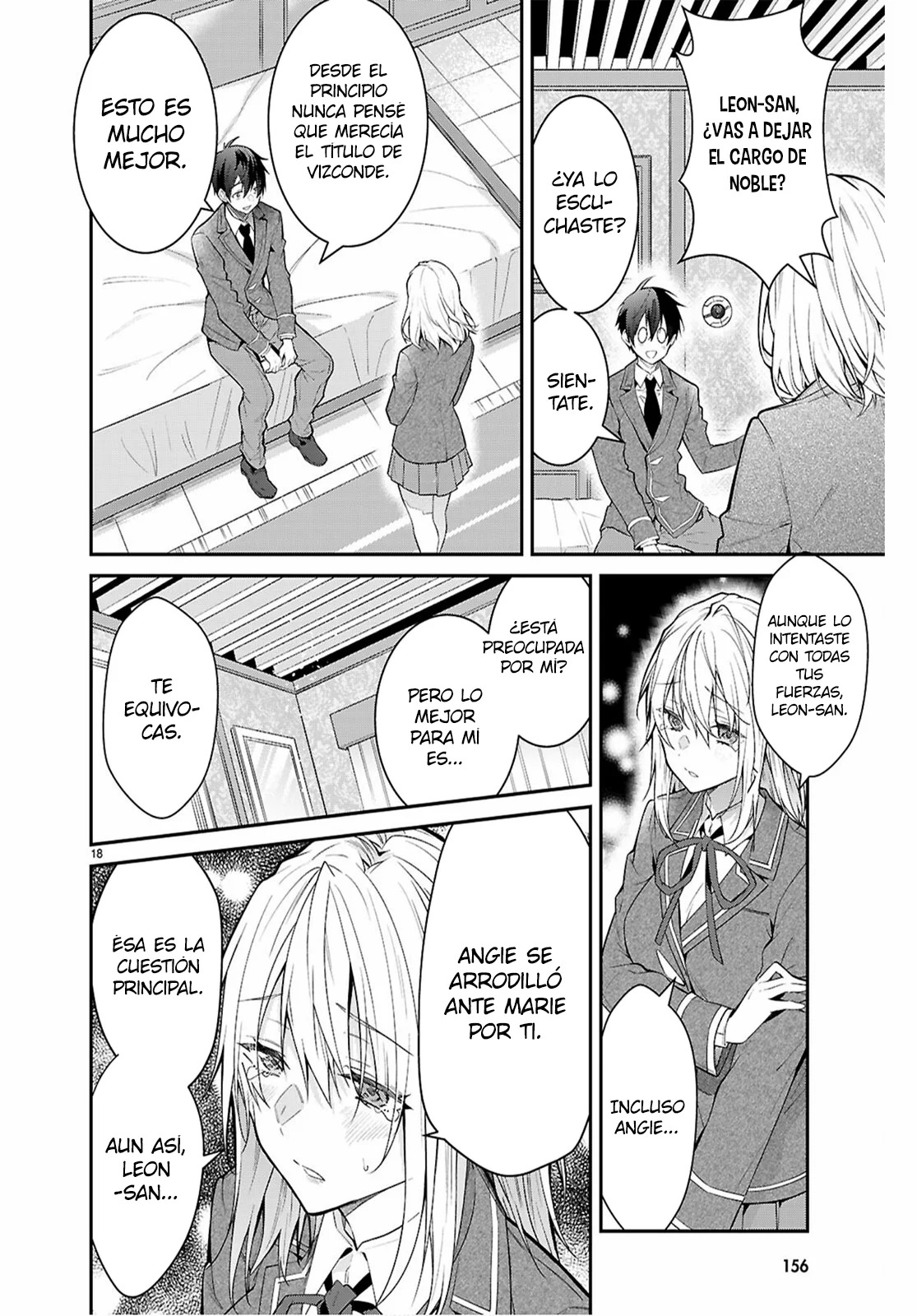 Otome Game Sekai wa Mob ni Kibishii Sekai Desu Capitulo 65: Como se esperaba de esos idiotas página 18