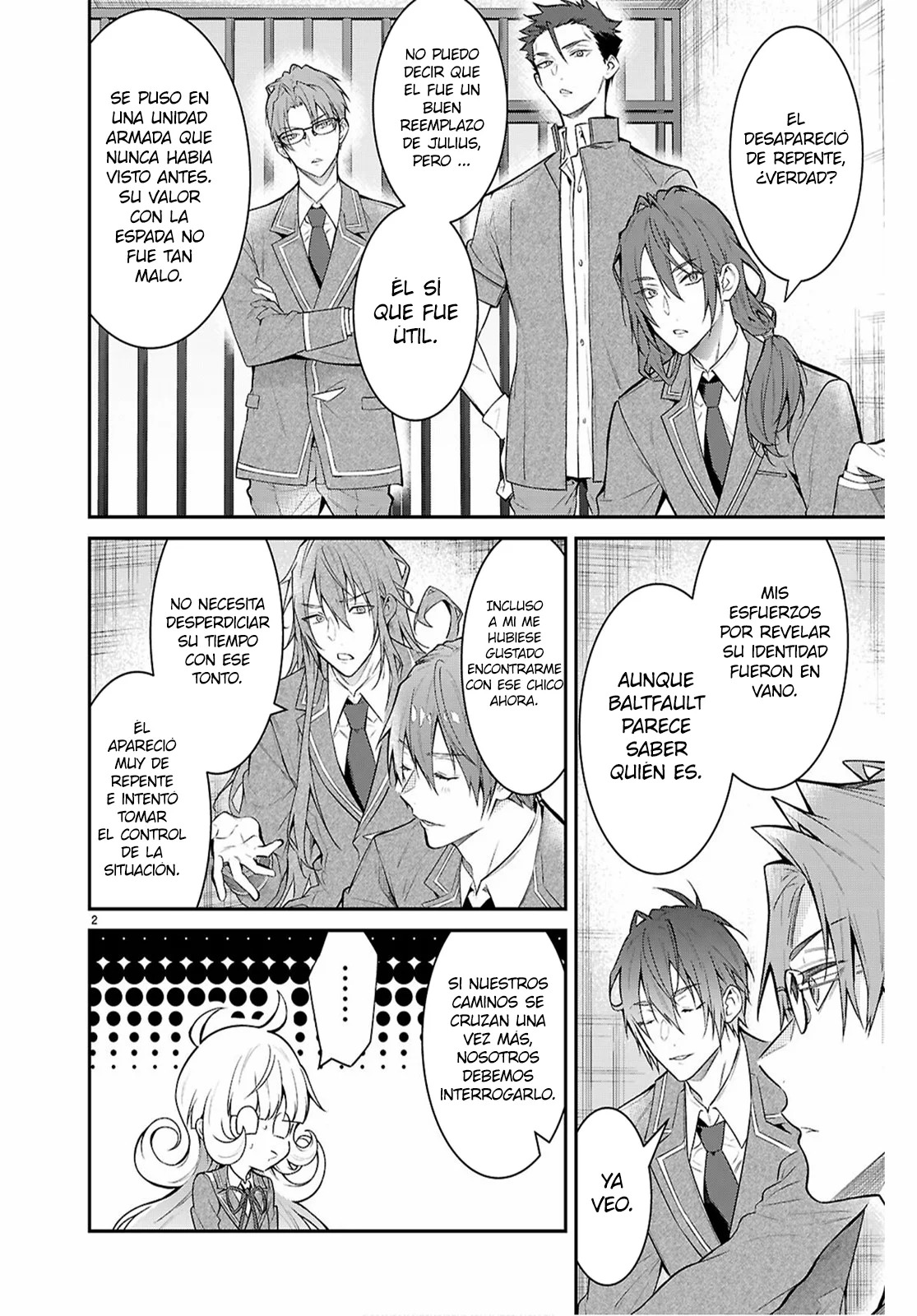 Otome Game Sekai wa Mob ni Kibishii Sekai Desu Capitulo 65: Como se esperaba de esos idiotas página 2