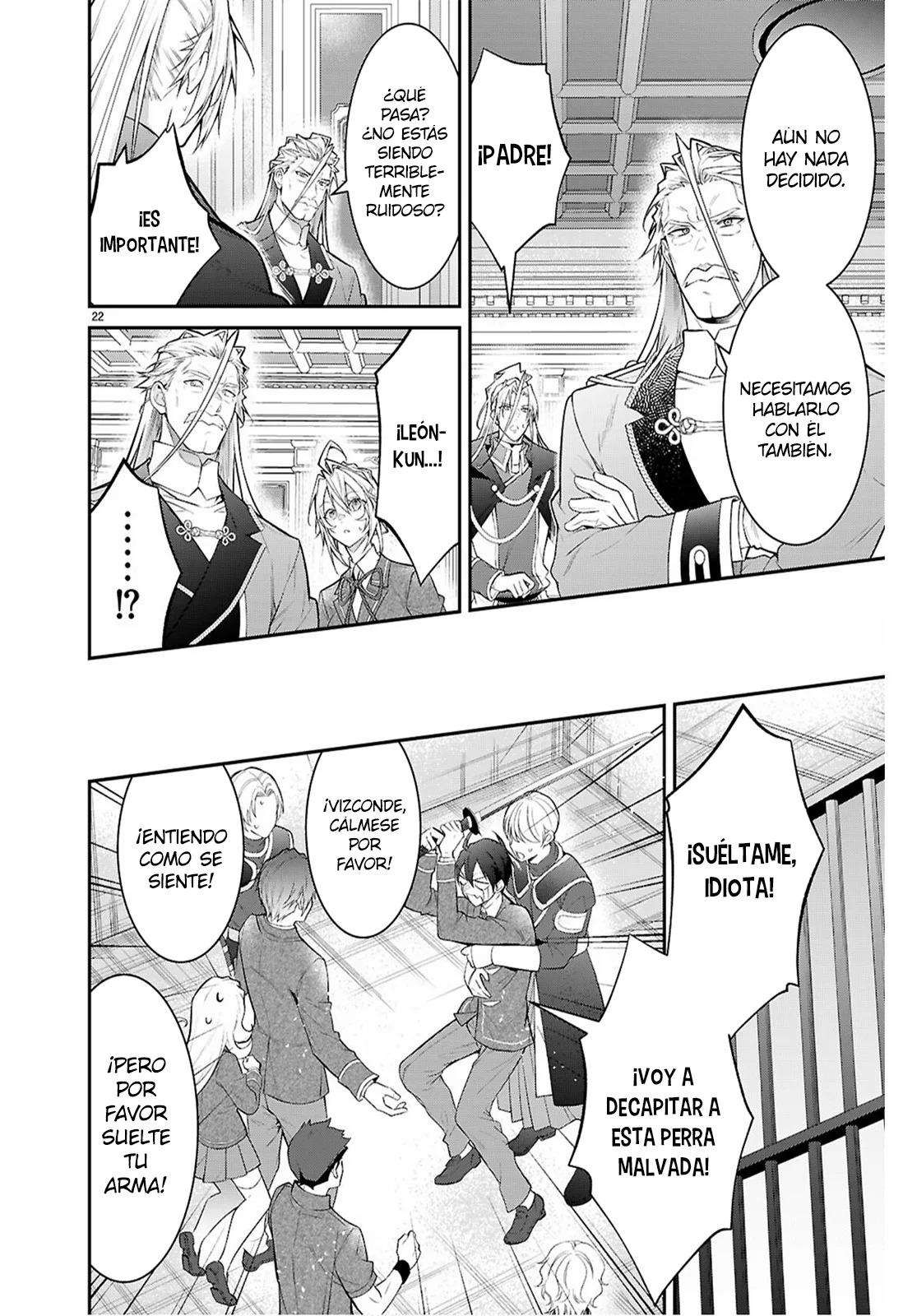 Otome Game Sekai wa Mob ni Kibishii Sekai Desu Capitulo 65: Como se esperaba de esos idiotas página 22